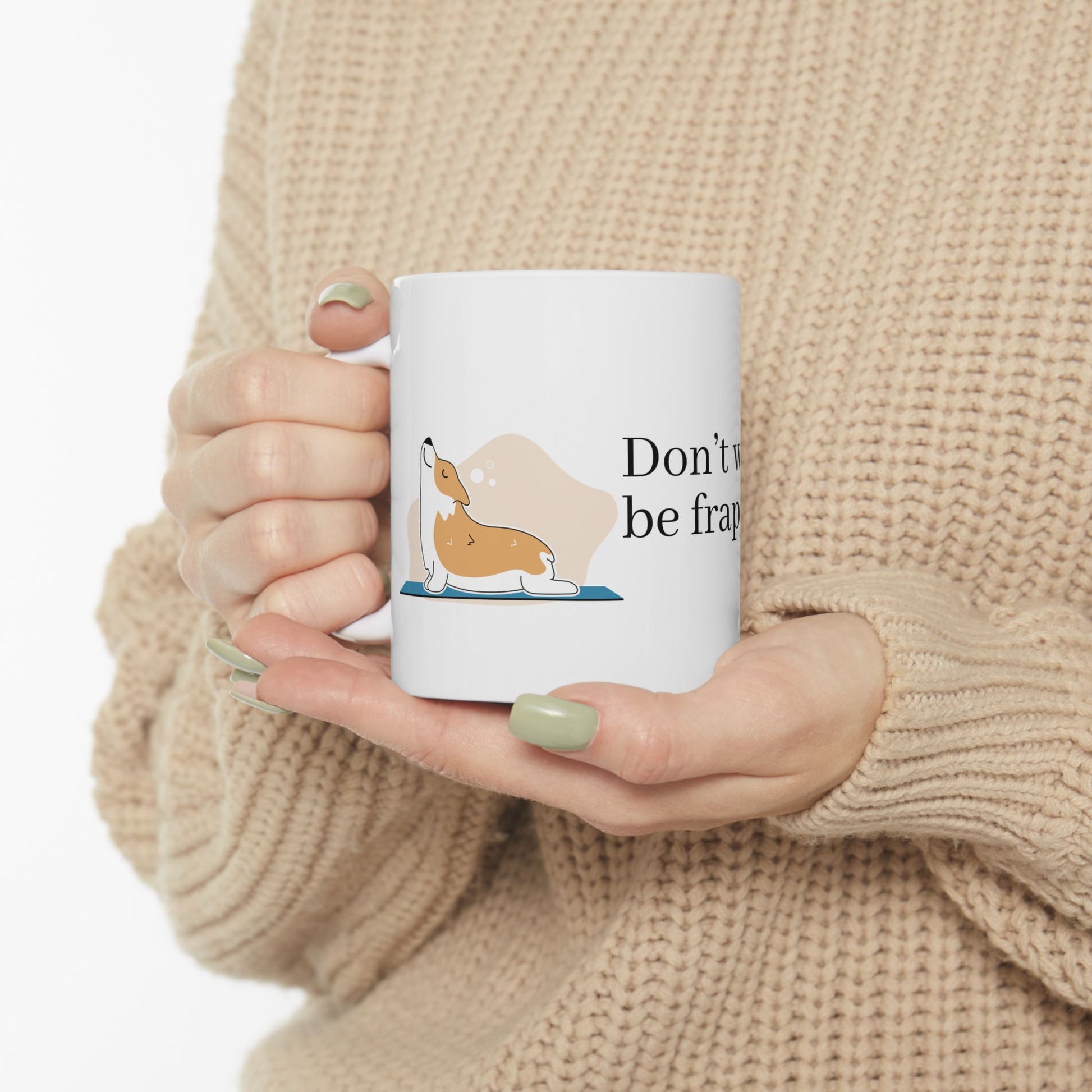 Fancy Ceramic Mug Mantra Merch - Mantra Merch