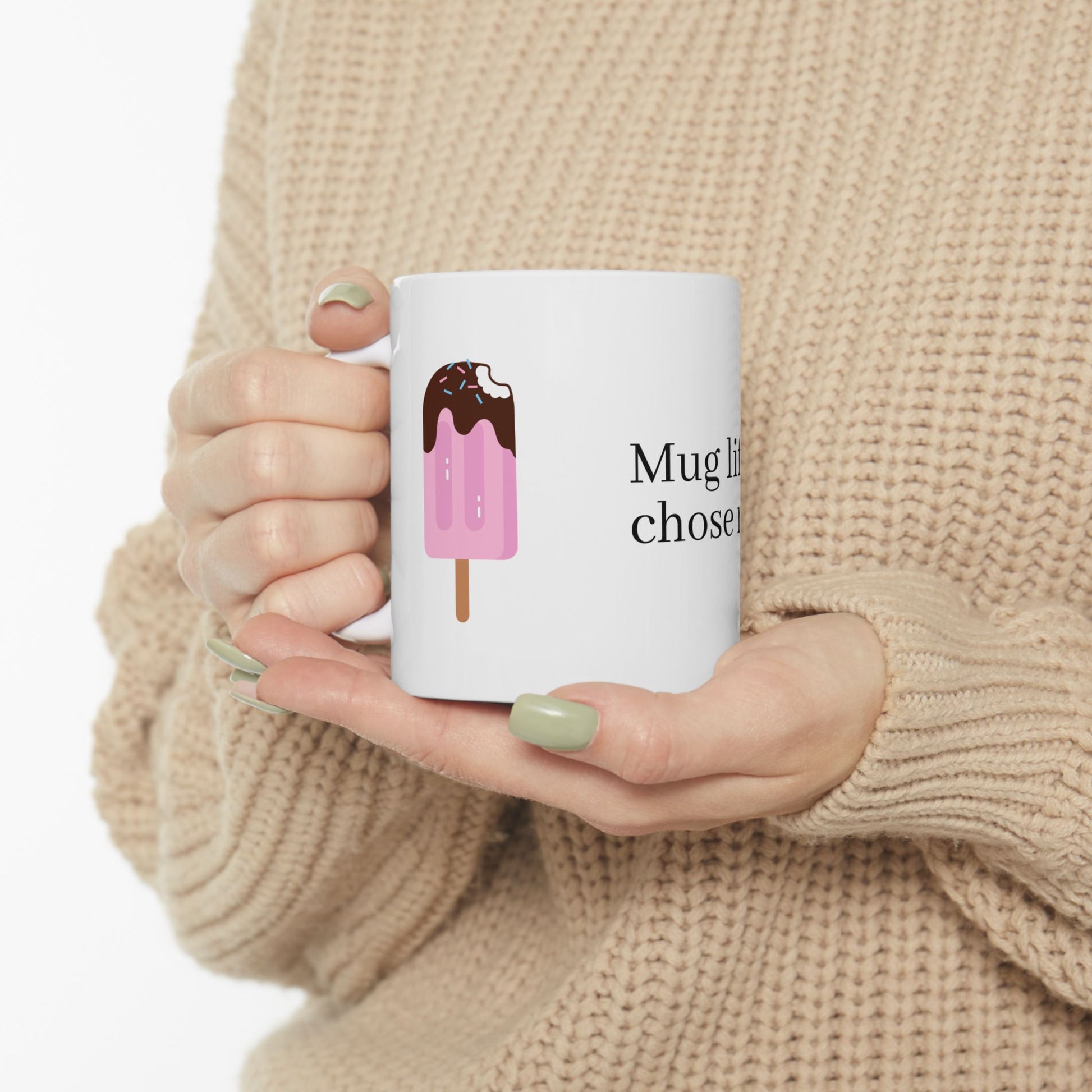 Fancy Ceramic Mug Mantra Merch - Mantra Merch