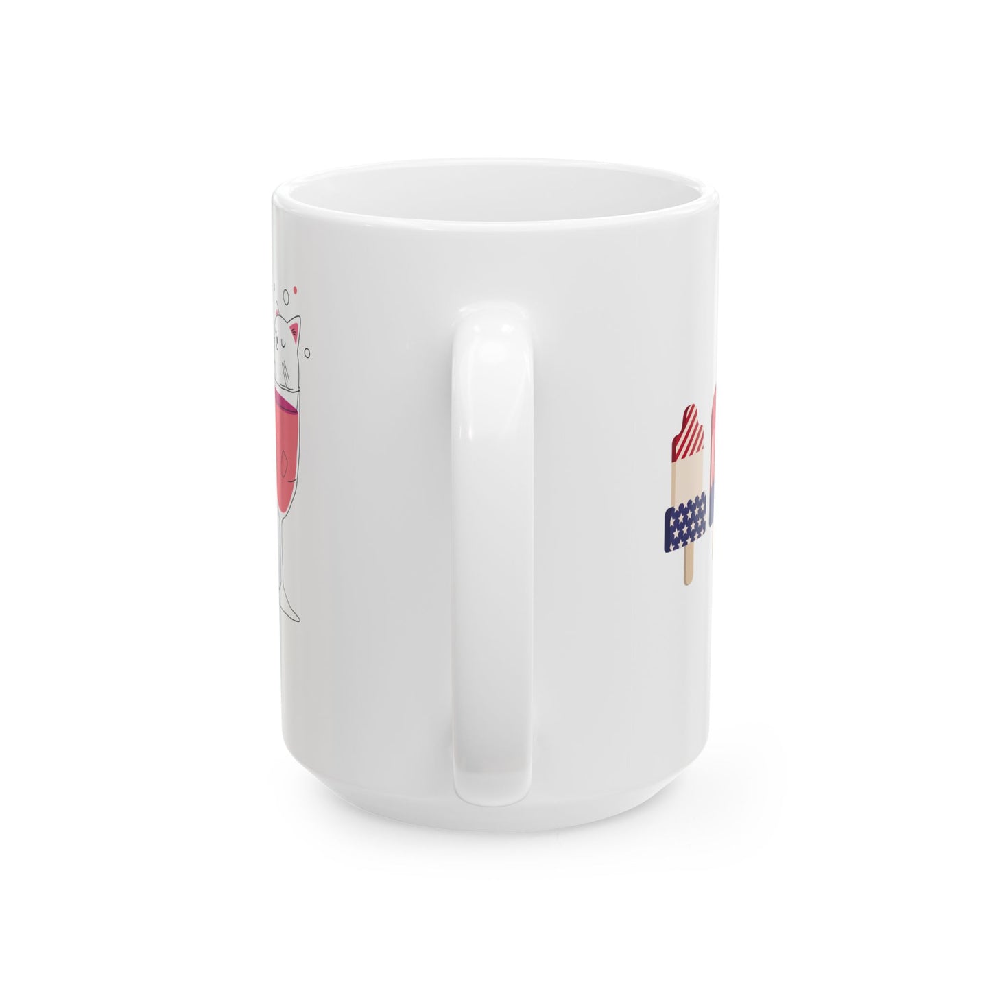 Fancy Ceramic Mug Mantra Merch - Mantra Merch