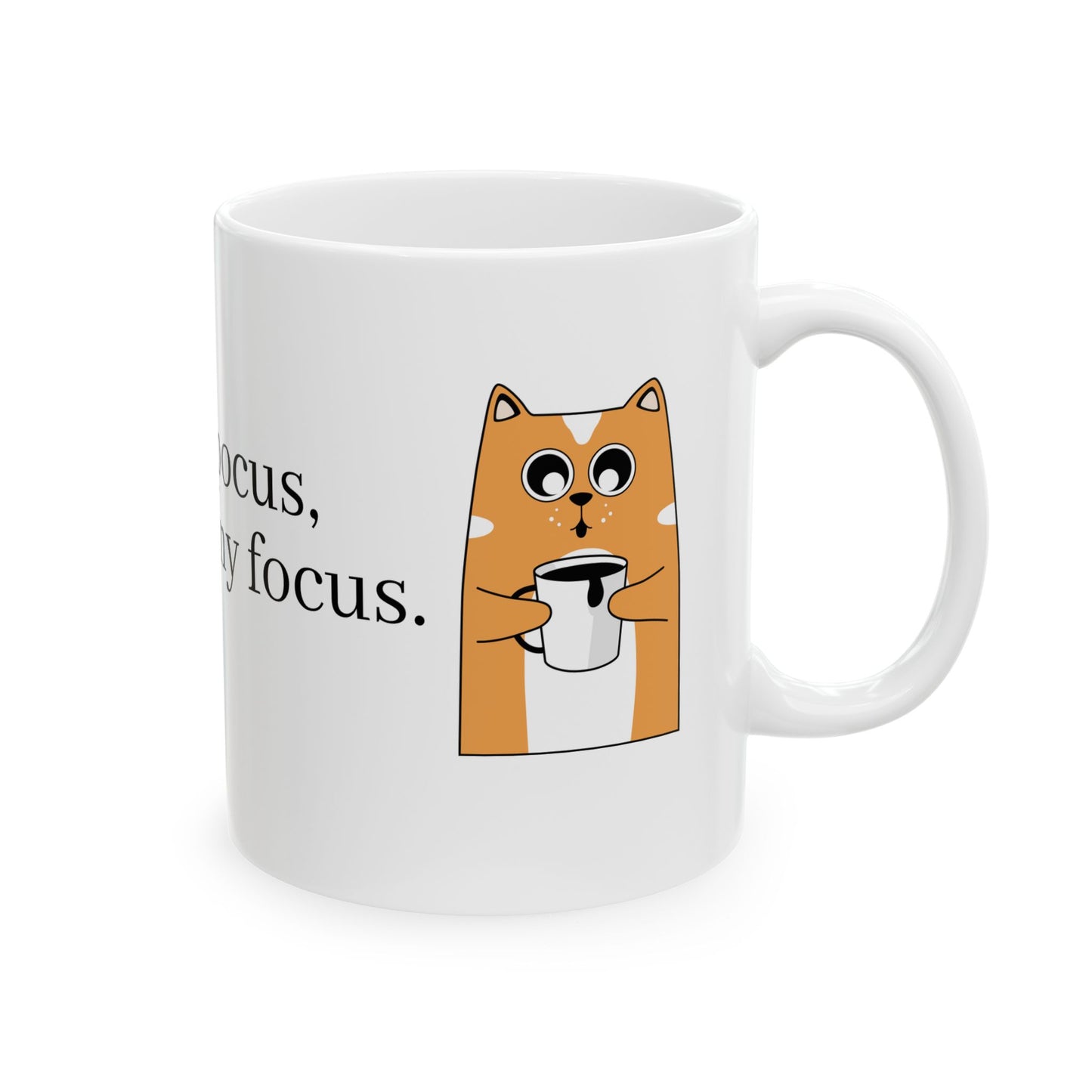 Fancy Ceramic Mug Mantra Merch - Mantra Merch