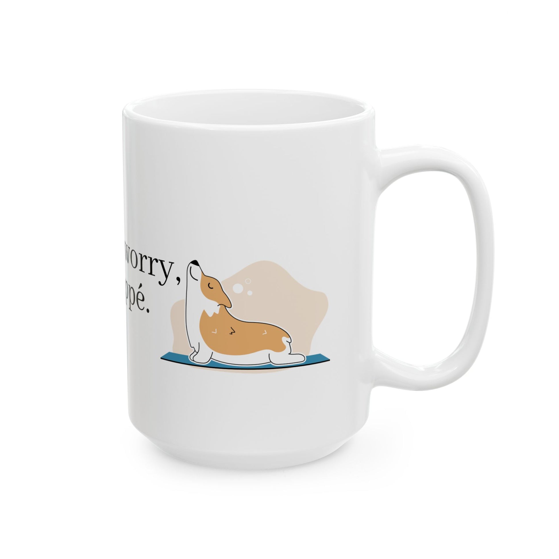 Fancy Ceramic Mug Mantra Merch - Mantra Merch