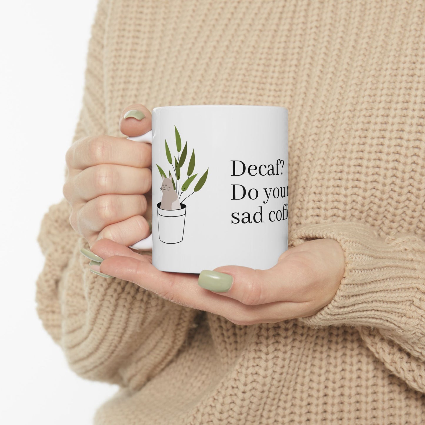 Fancy Ceramic Mug Mantra Merch - Mantra Merch