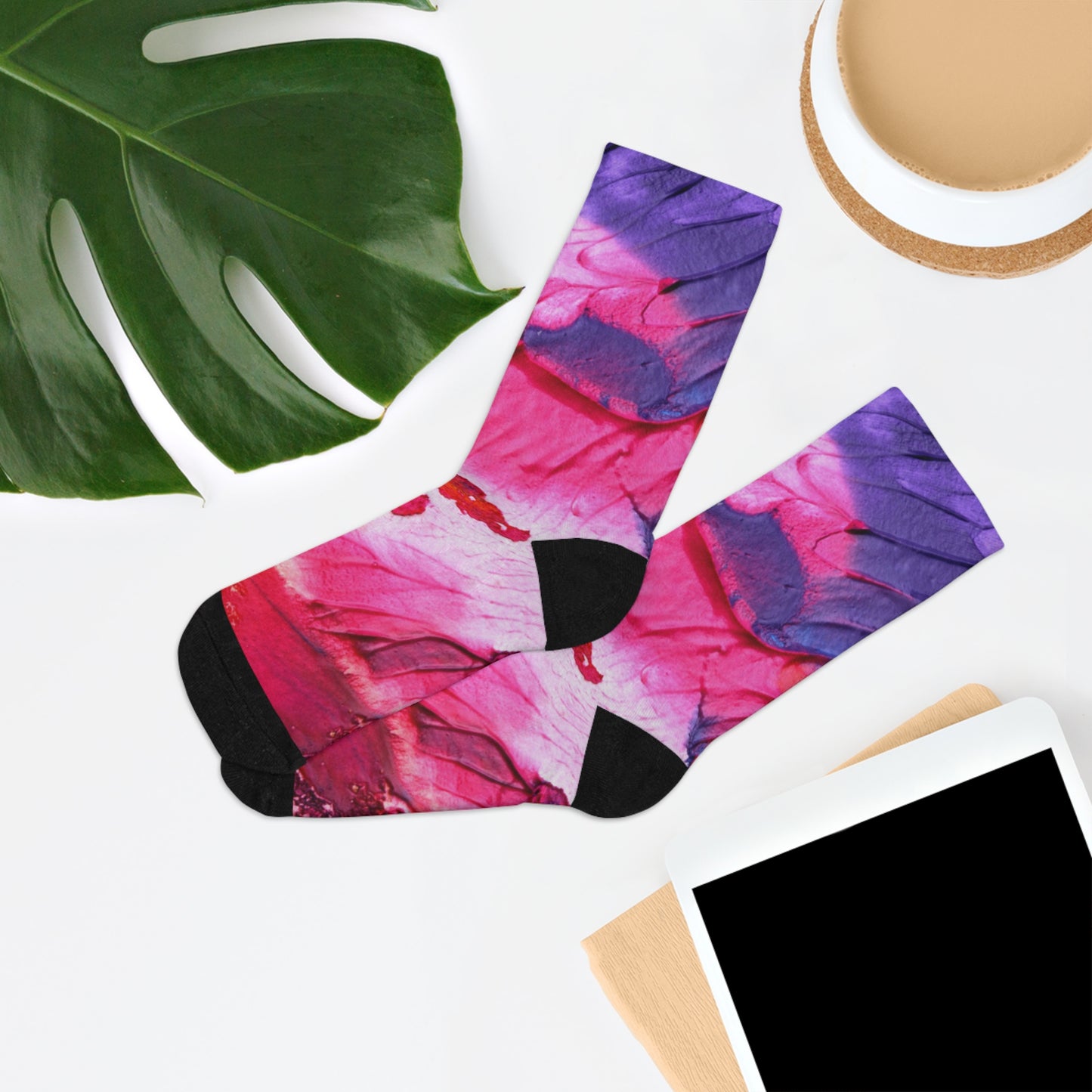 Interesting Recycled Poly Socks Mantra Merch - Mantra Merch