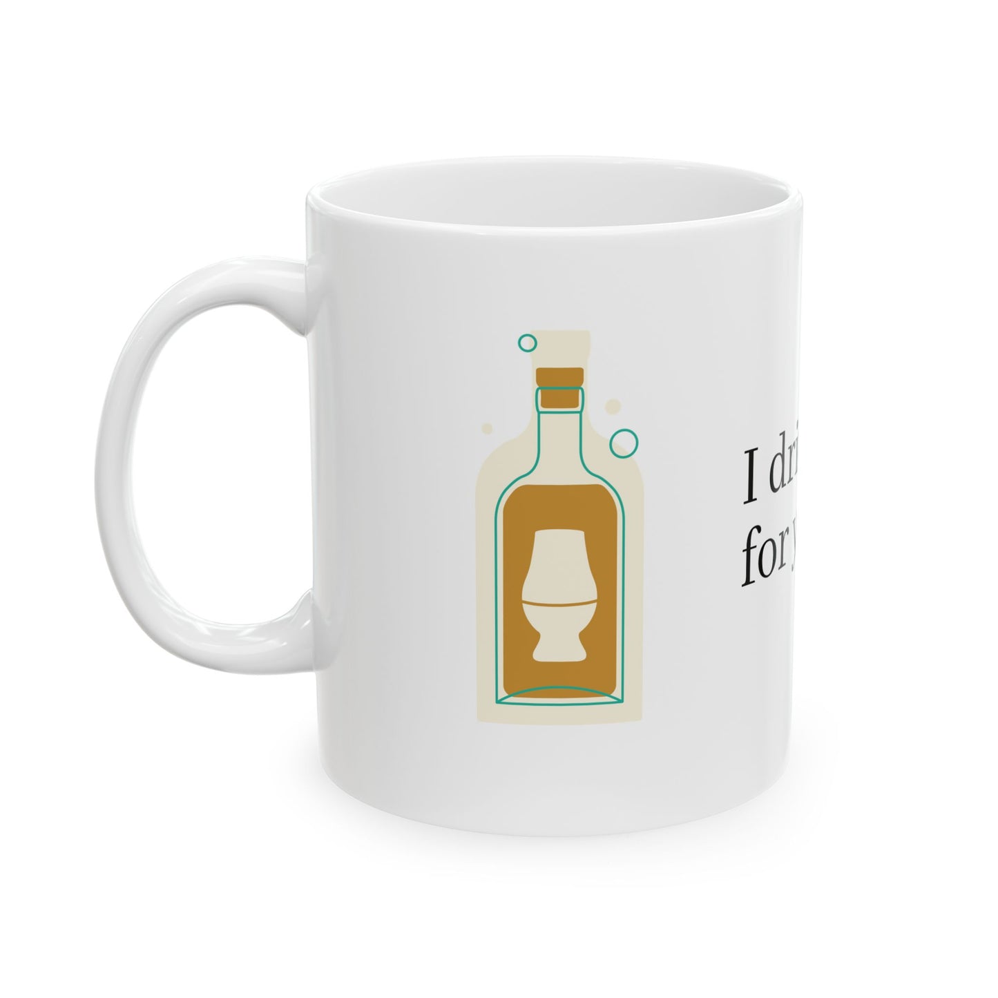 Fancy Ceramic Mug Mantra Merch - Mantra Merch