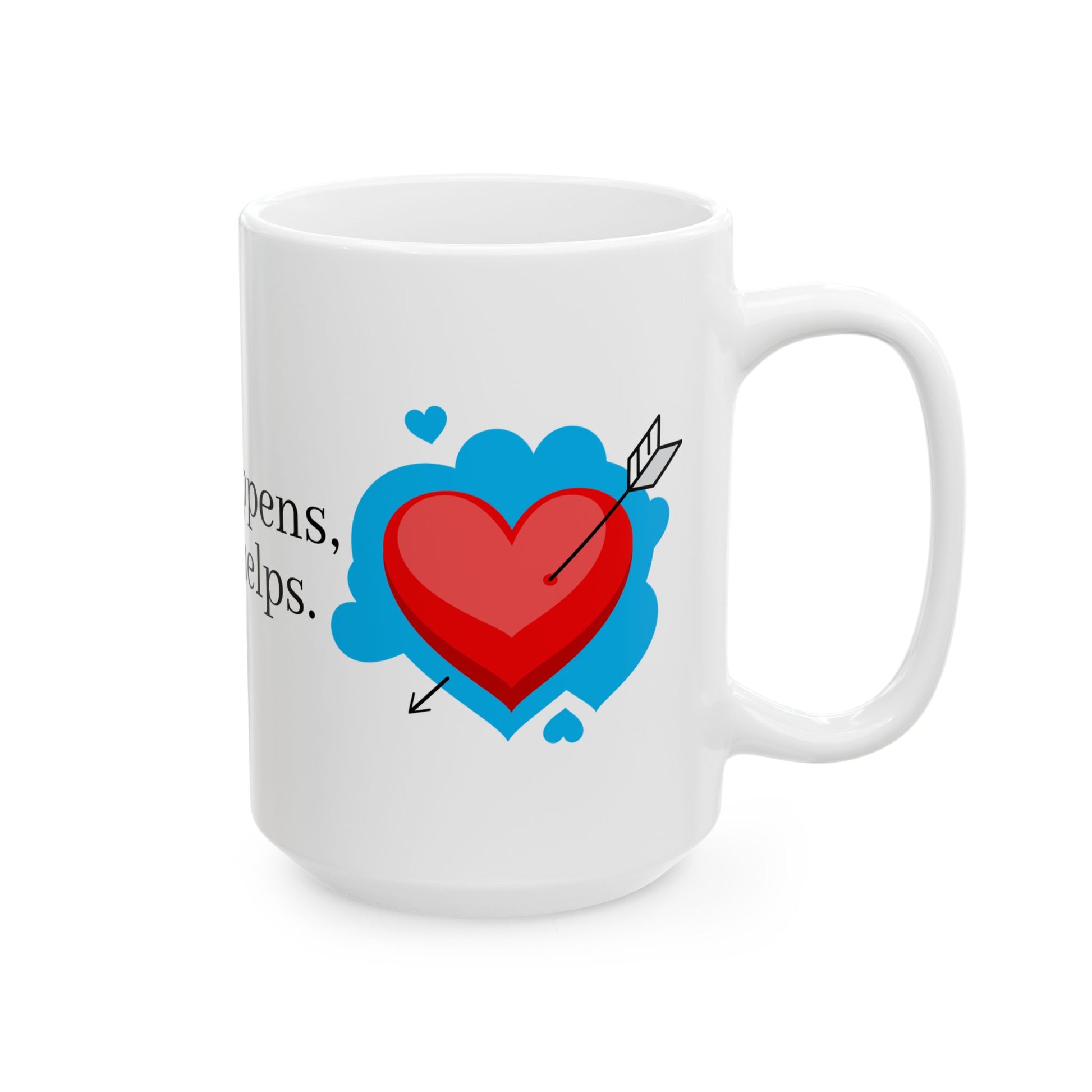 Fancy Ceramic Mug Mantra Merch - Mantra Merch