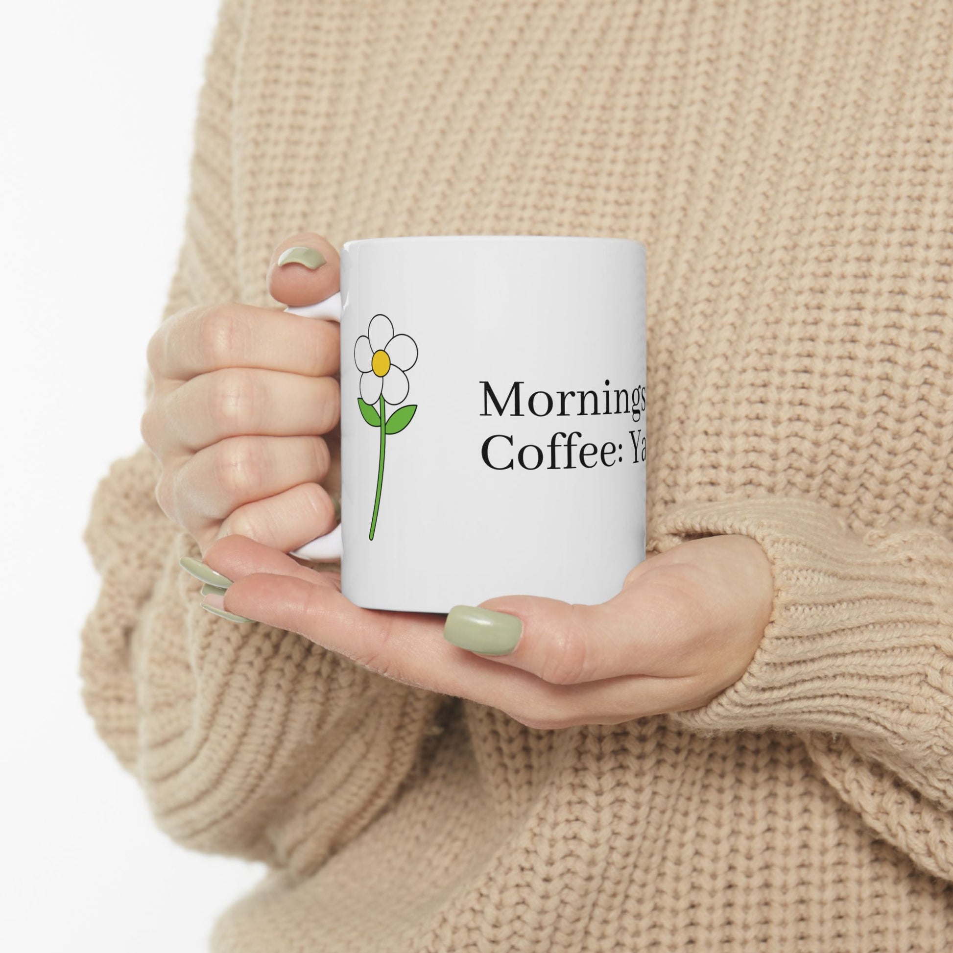 Fancy Ceramic Mug Mantra Merch - Mantra Merch