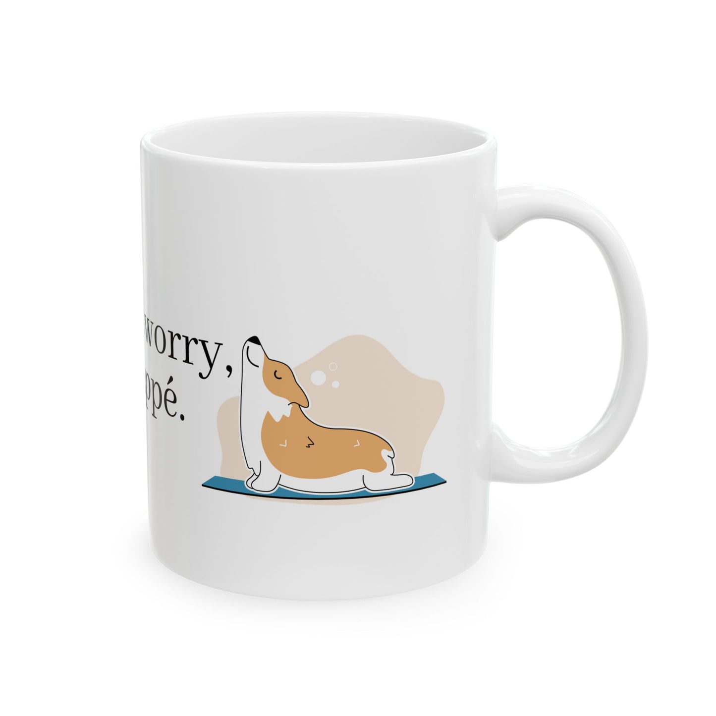 Fancy Ceramic Mug Mantra Merch - Mantra Merch