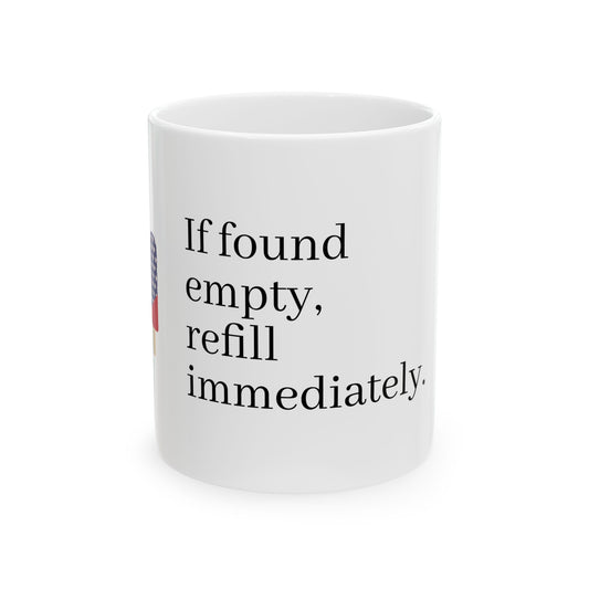 Fancy Ceramic Mug Mantra Merch - Mantra Merch