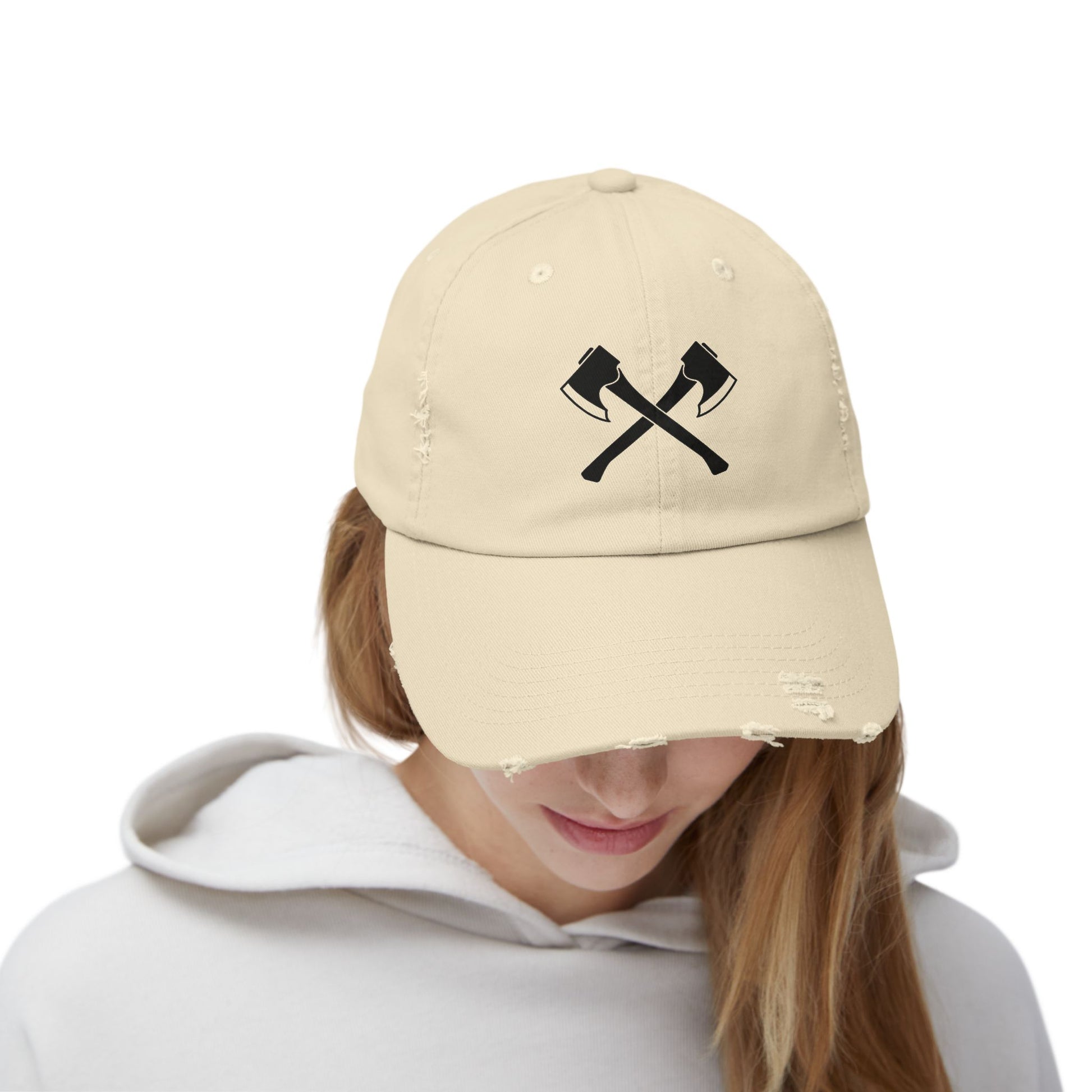 Fascinating Distressed Cap Mantra Merch - Mantra Merch