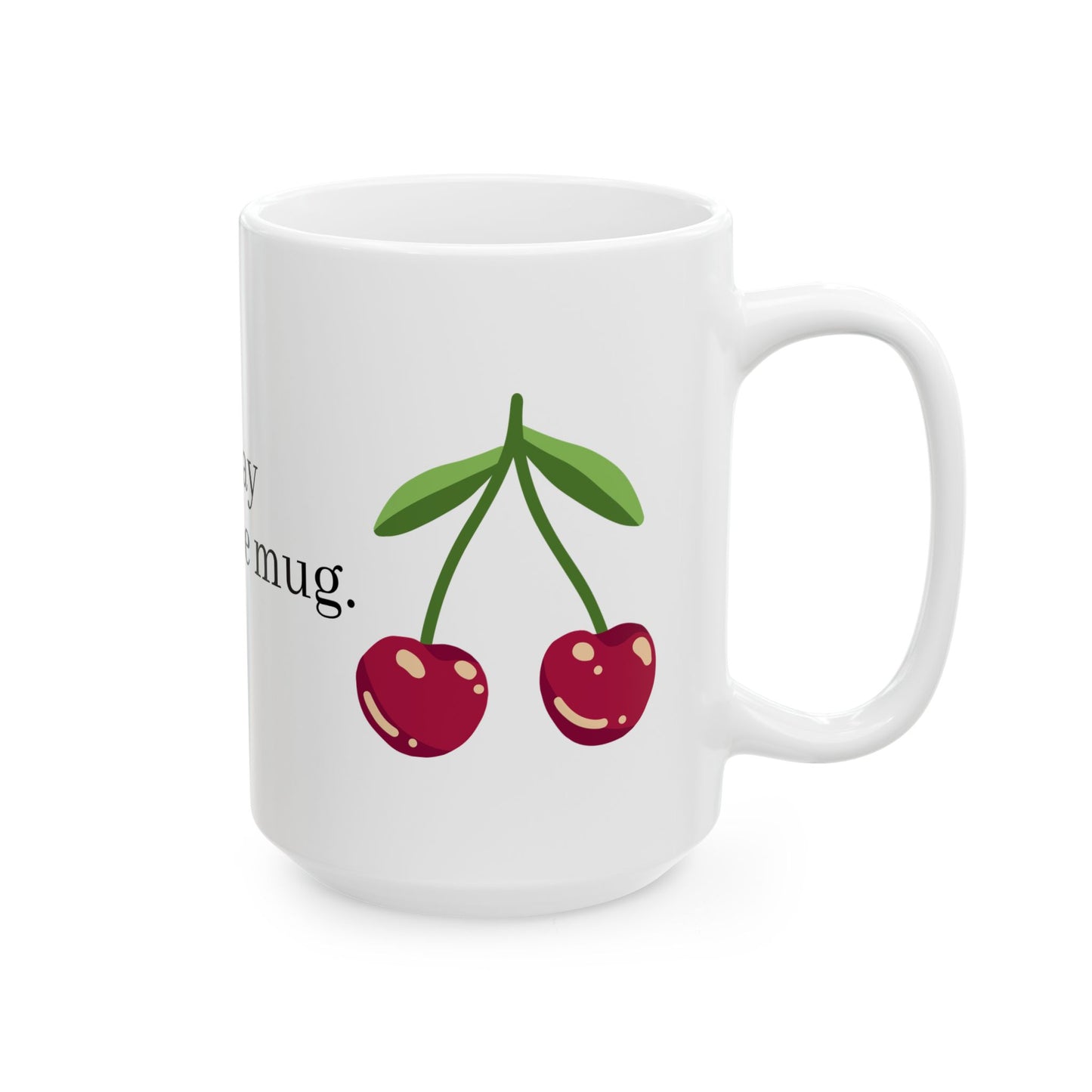 Fancy Ceramic Mug Mantra Merch - Mantra Merch