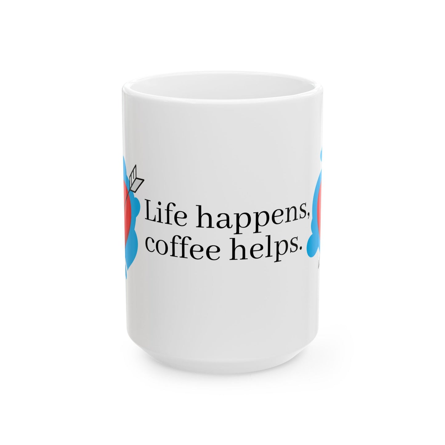 Fancy Ceramic Mug Mantra Merch - Mantra Merch